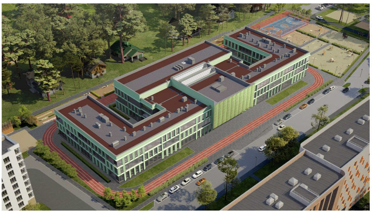 Школа в Солонцах